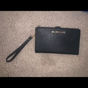 Michael Kors Clutch Wallet Black